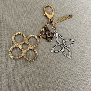 Authentic Louis Vuitton bag charm/key chain